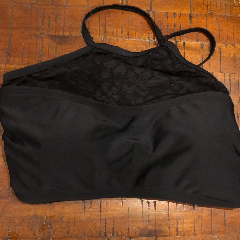 Black bikini top
